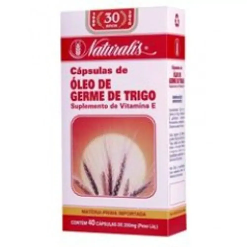 Capsula De Germen De Trigo 40 Cps Naturalis
