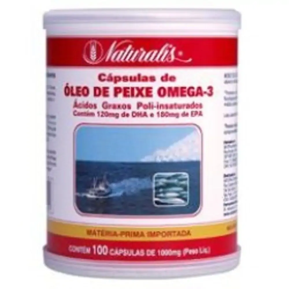 óleo De Peixe ómega 3 100 Caps Naturalis