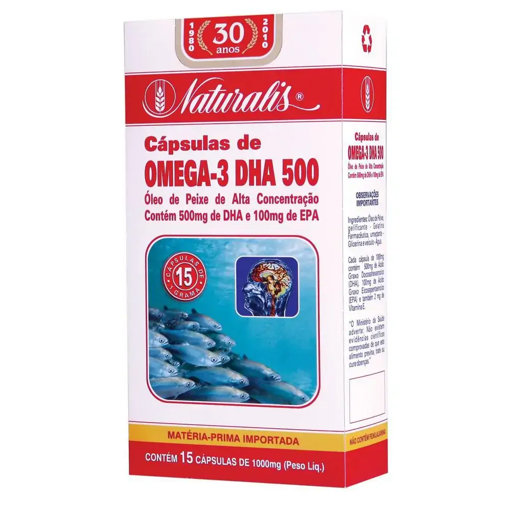 Omega 3 Dha 500 15 Cap Naturalis