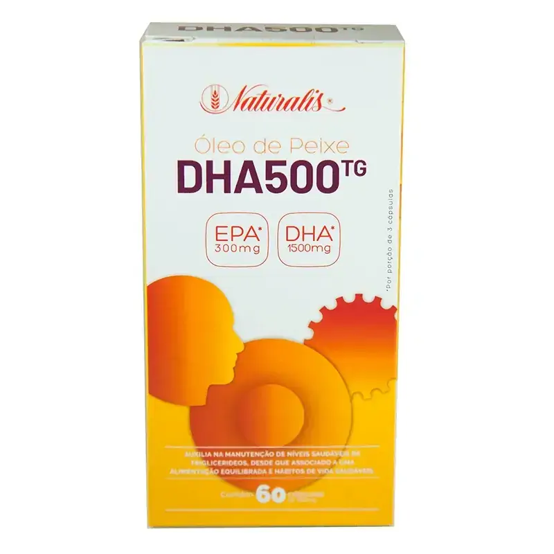 Ômega 3 DHA 500 60caps - Naturalis