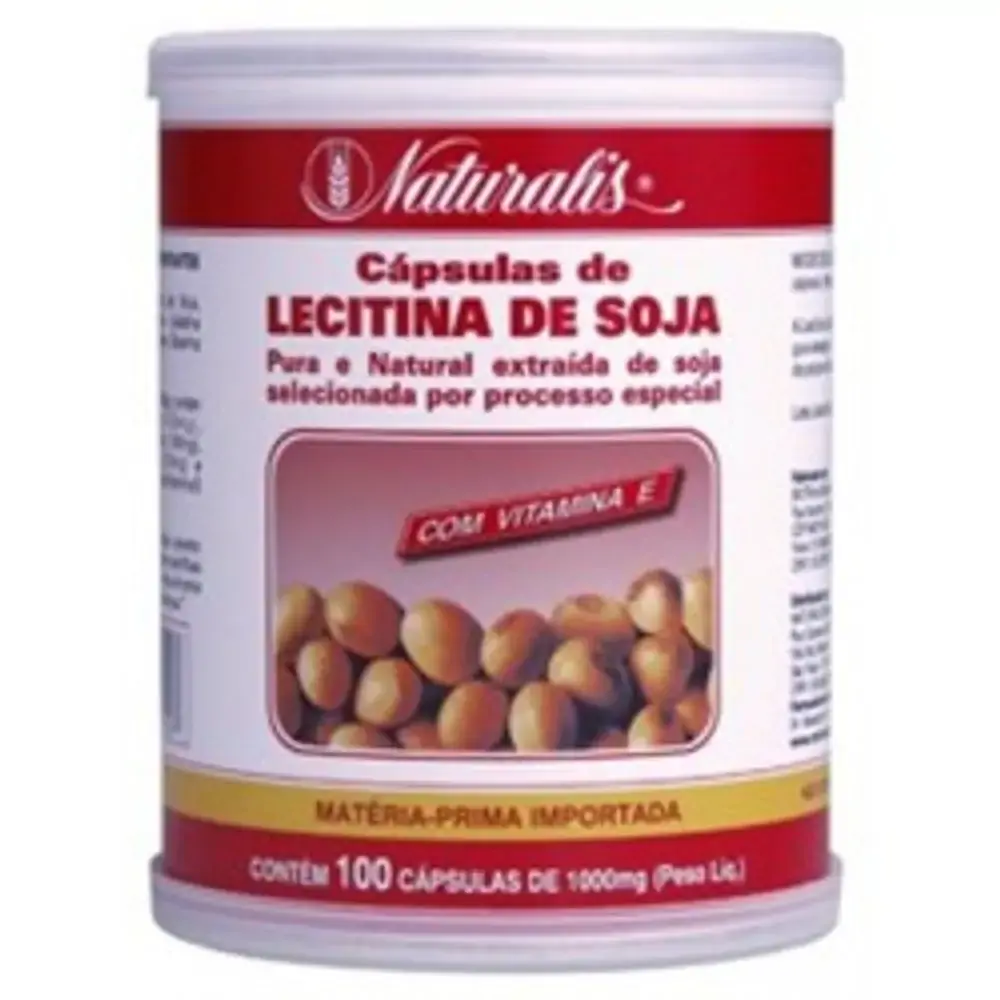 Lecitina De Soja 90caps 500mg Naturalis Naturalis