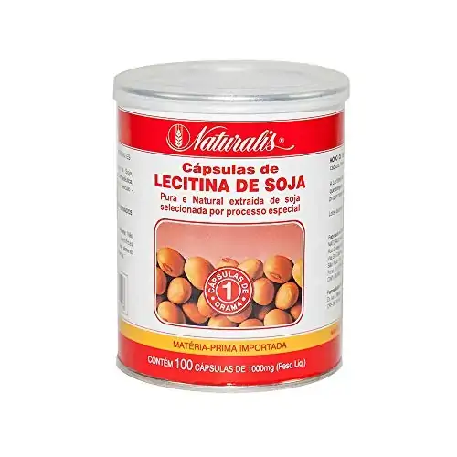 Lecitina De Soja 100 Cápsulas Naturalis