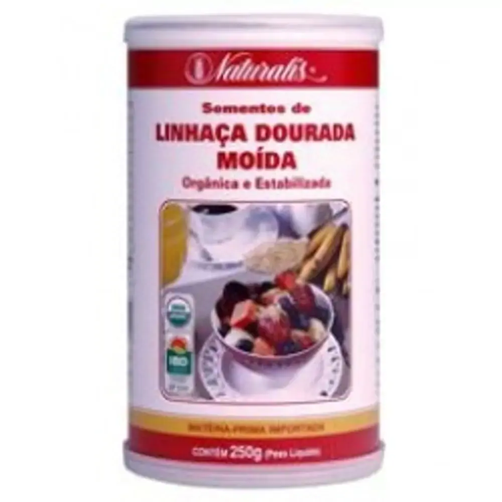 Semente De Linhaca Dourada Moida 250g Naturalis
