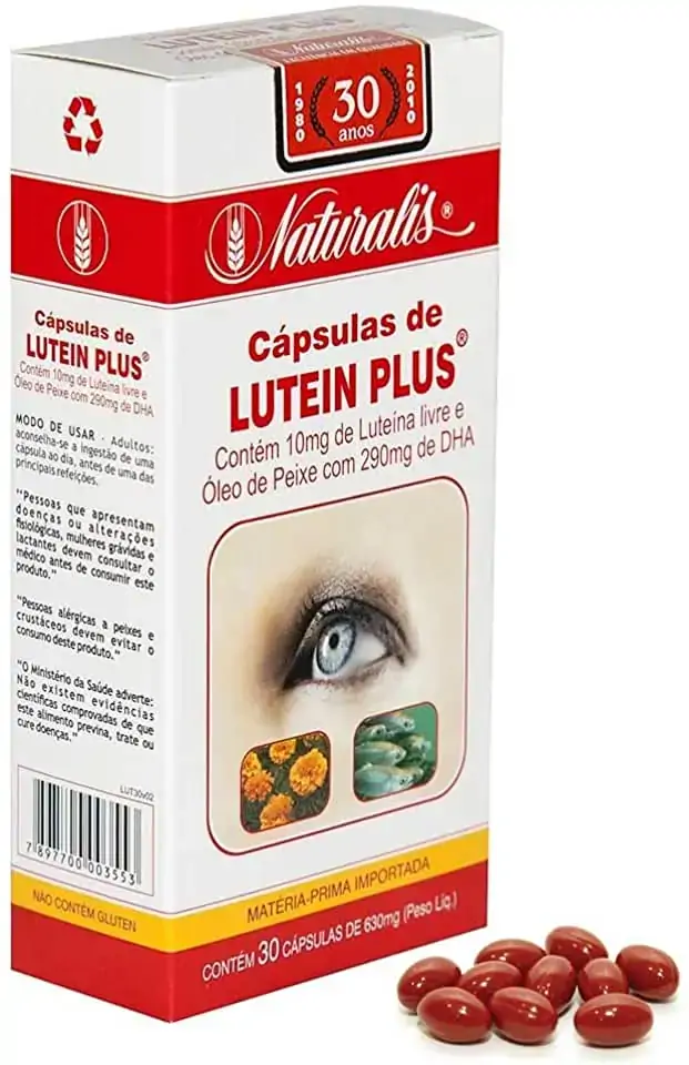 Lutein Plus 40 Caps Bem Estar/terapia Alternativa