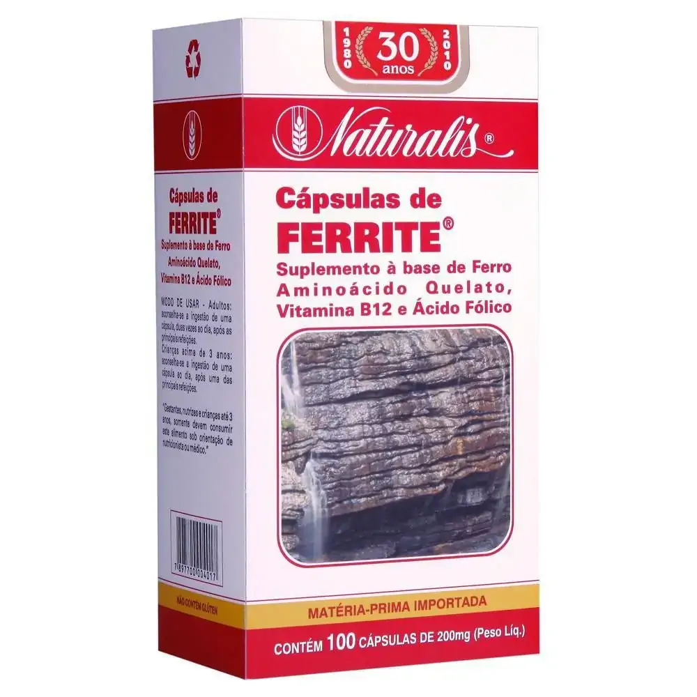 Cápsula De Ferrite 40 Cp 200g .