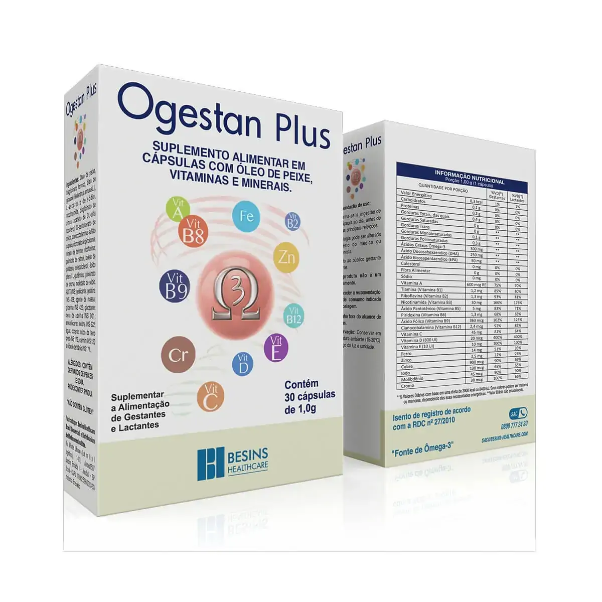 Ogestan Plus 30 Cápsulas