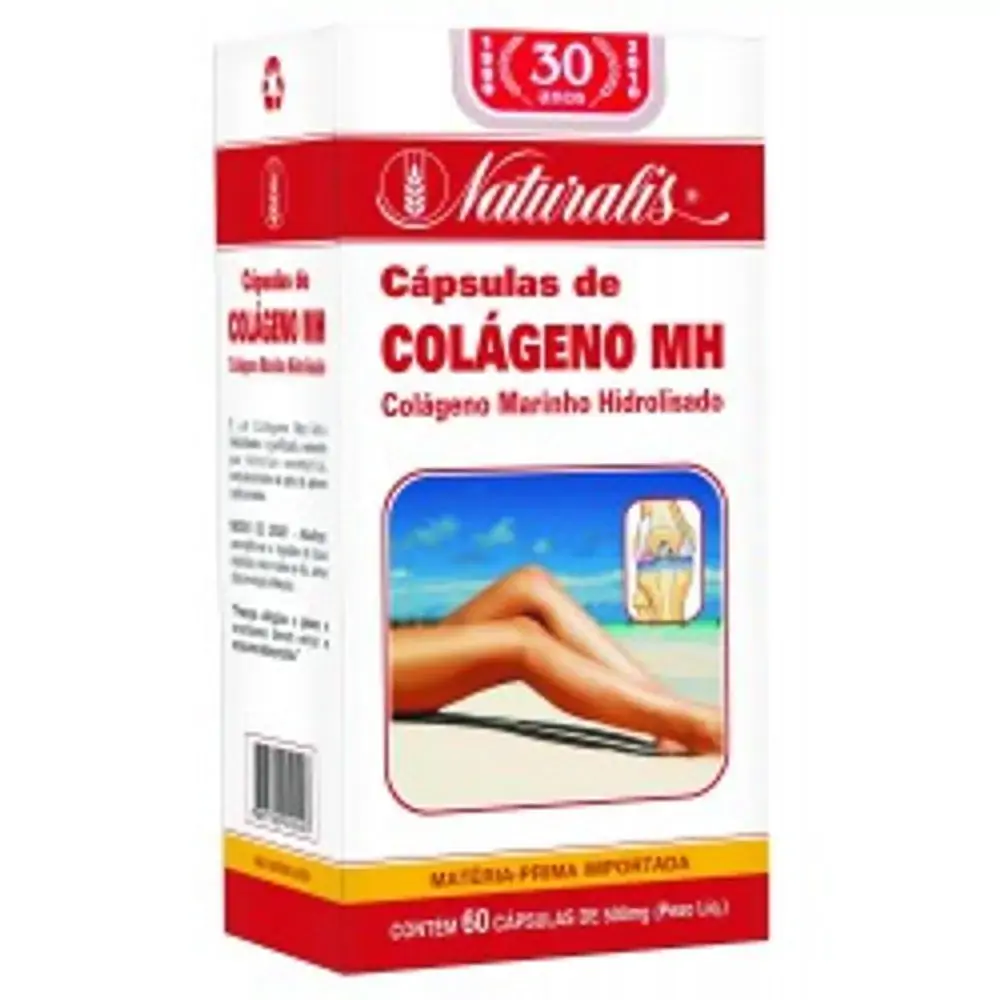 Colageno Marinho Hidrolisado 60cap. Naturalis