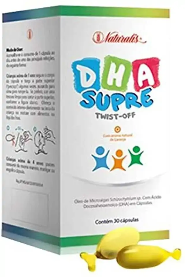 Dha Supre Twist Off 30 Caps Naturalis