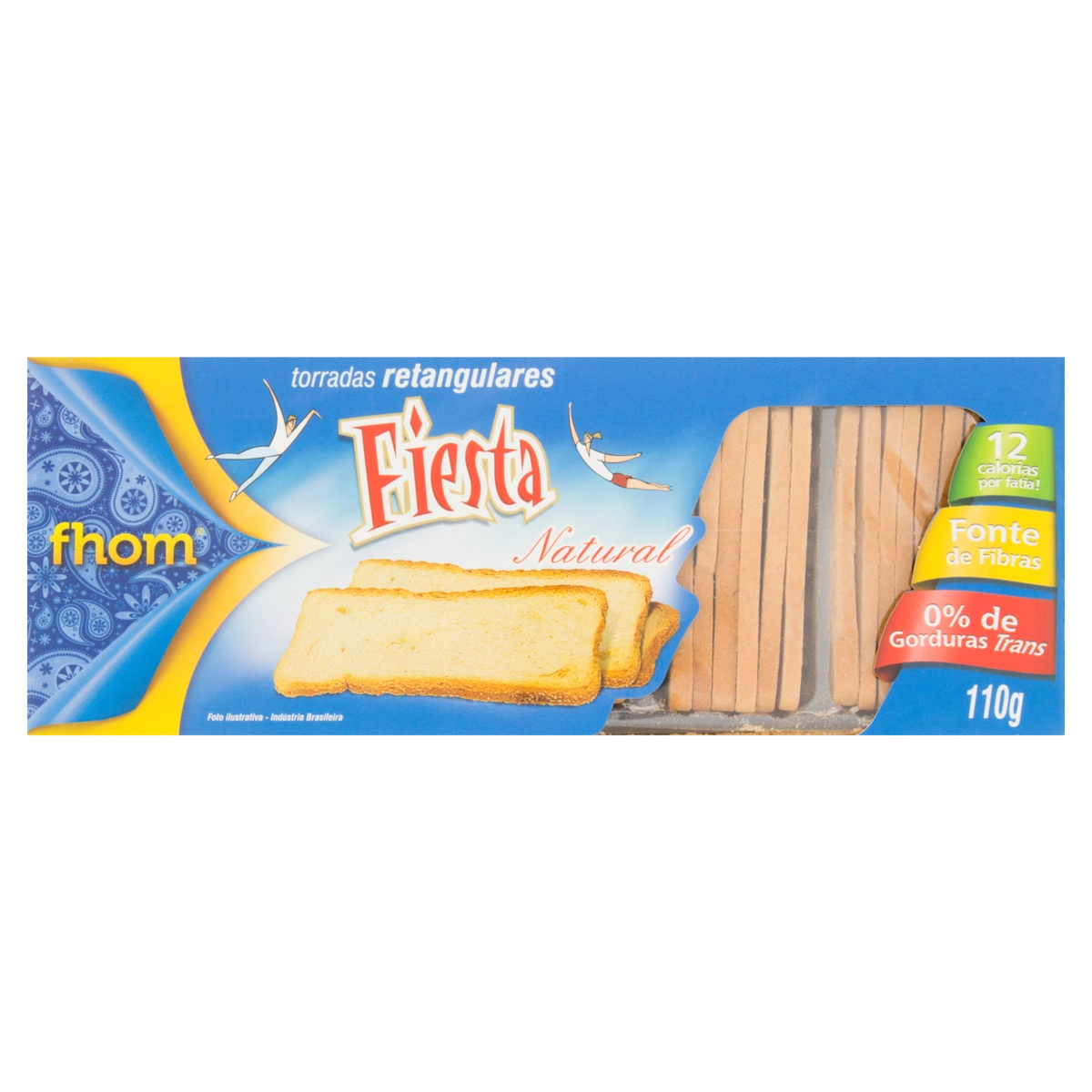 Torrada Fiesta Natural 110g