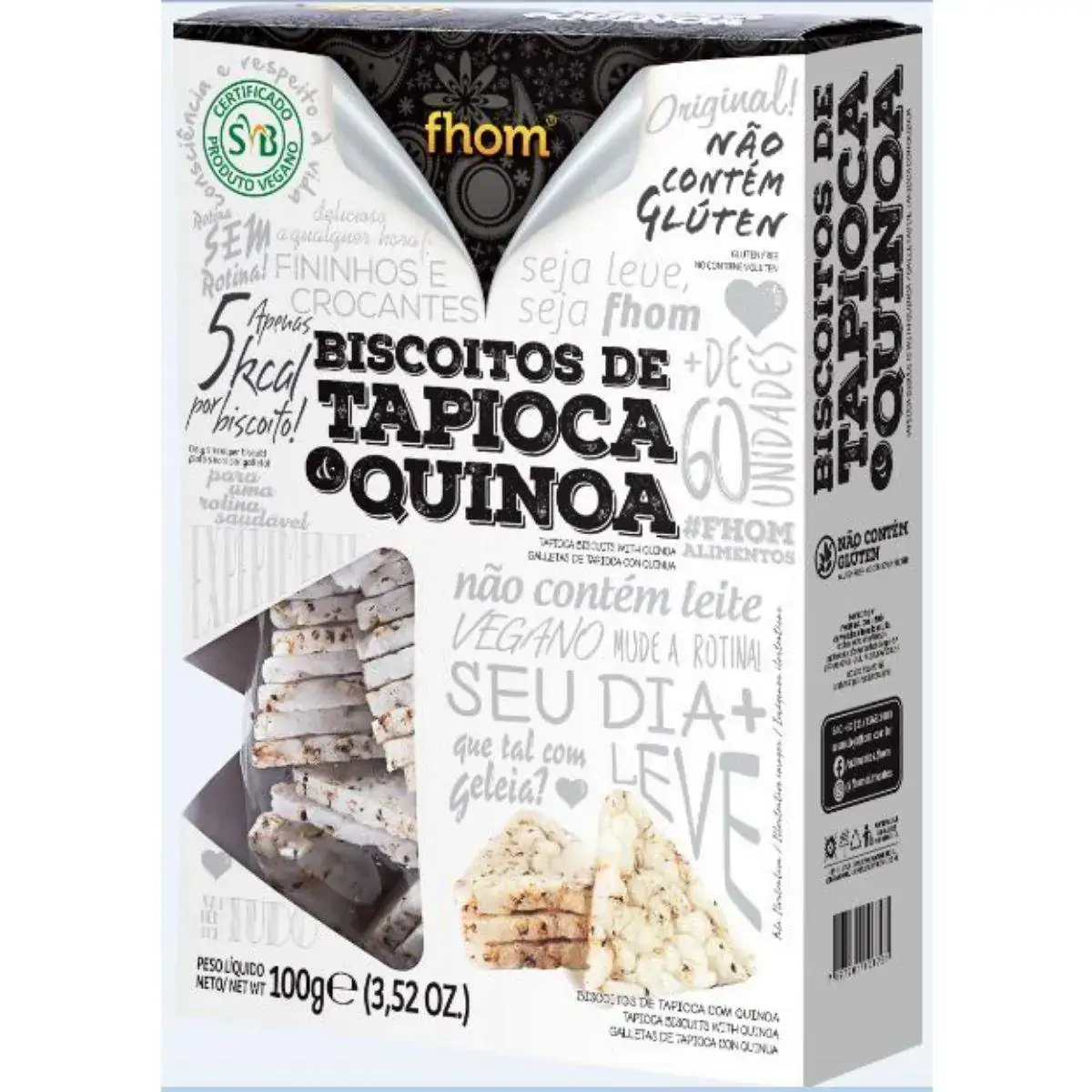 Biscoito de Tapioca e Quinoa 100g