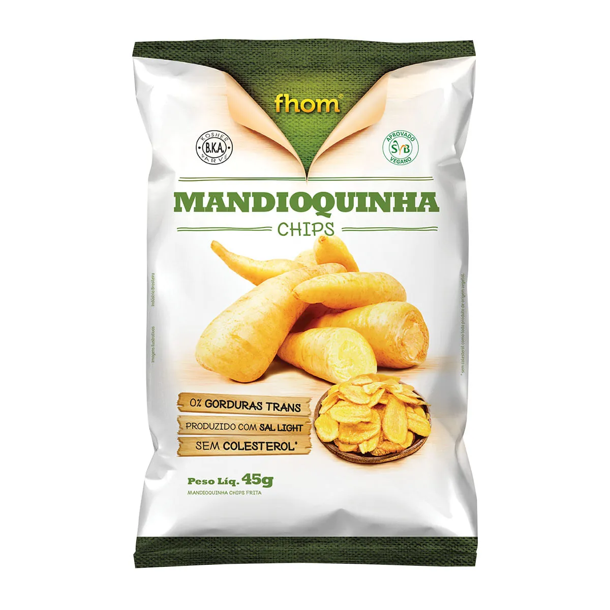 Raízes Mandioquinha Chips 45g