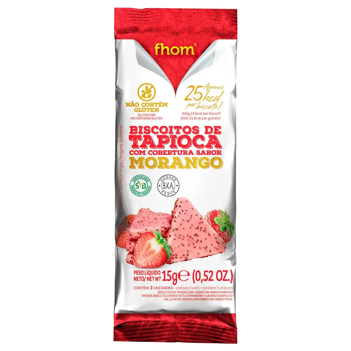 Biscoito de Tapioca com Morgango Fhom 15 g