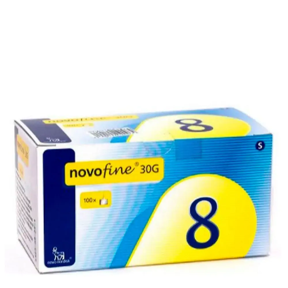 Novofine Caixa 100 Agulhas X 8mm