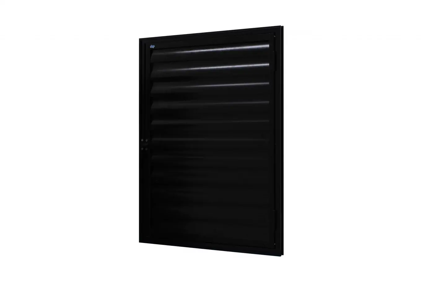 Porta Abrigo 80x60x3cm Alumínio Preto Duraline - Jap