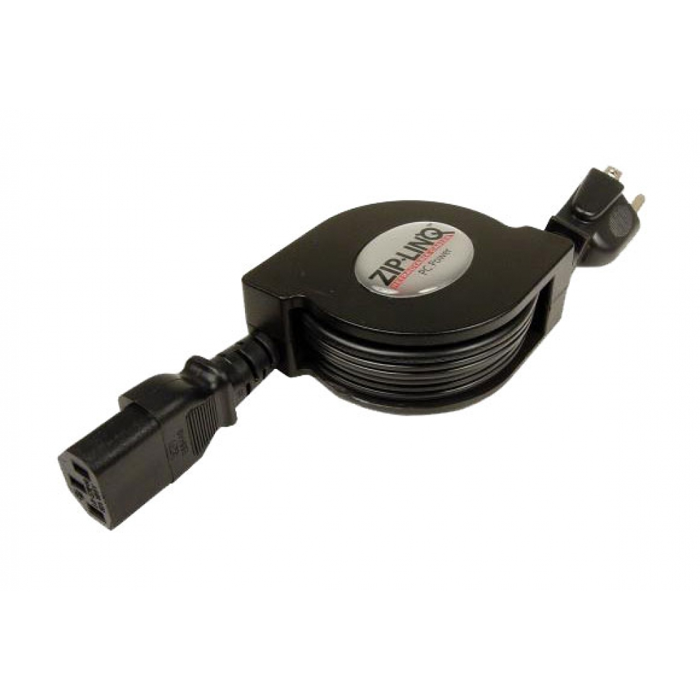 Cabo Retrátil Extensor De 3 Pinos Para Energia 115 V Ac