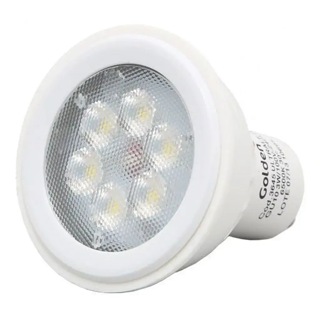 Leds 5w Gu10 6.5k Biv Ultraled Golden 3539