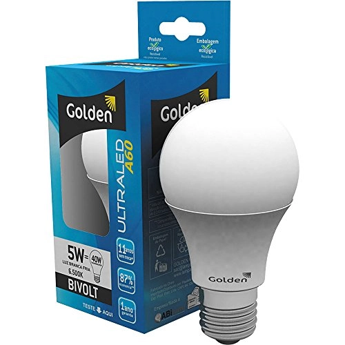 Lampada Led Golden 5w A60 Bivolt