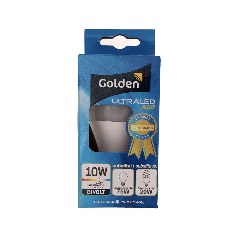 Lamp.golden Ultra Led A60 10w Bca
