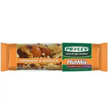 Barra Cereal Nutmix Zero Am/damasco
