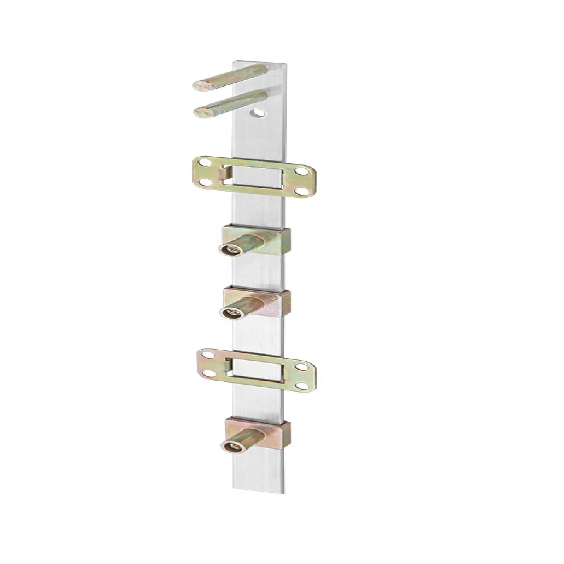 Fechadura para gaveteiro frontal com acessórios + barra 500 mm para 4 gaveteiros