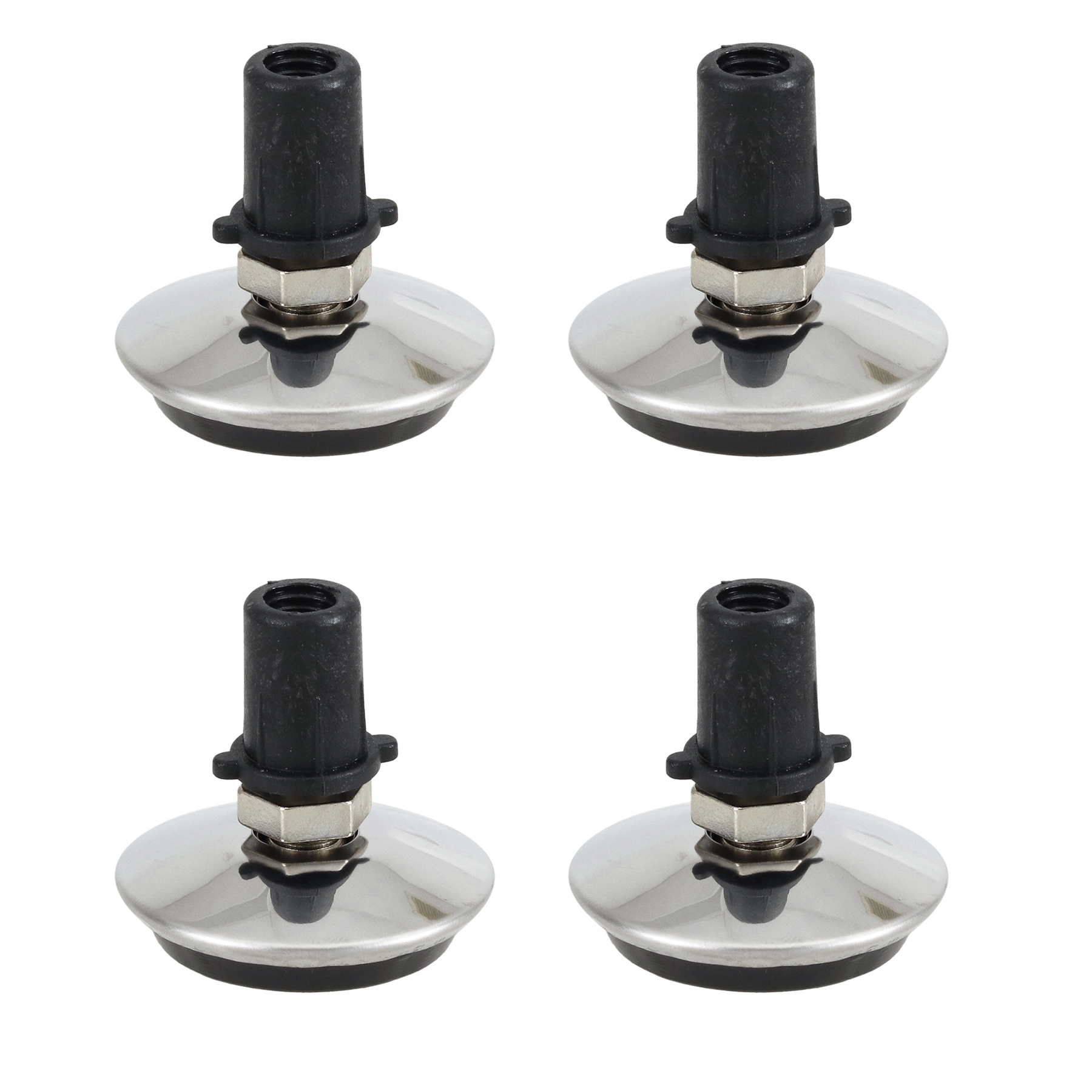 Pé Nivelador para Móveis 19mm a 21mm 4 Peças Fgvtn