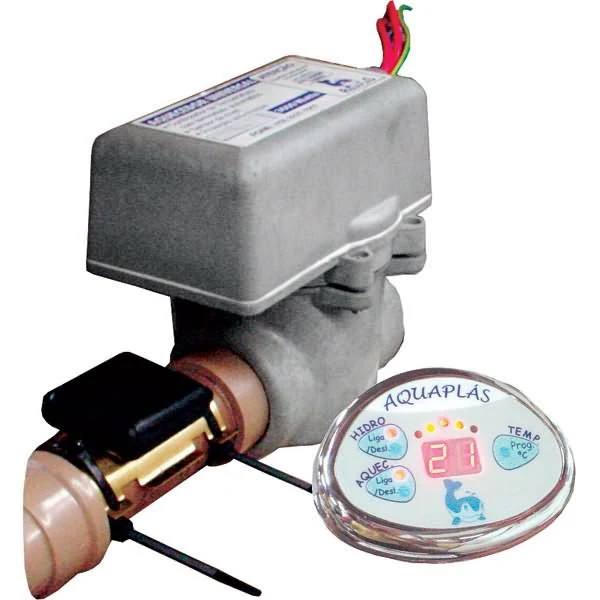 Aquecedor Elétrico para Hidromassagem 3600W 127V (110V) Universal Prata Aquaplás