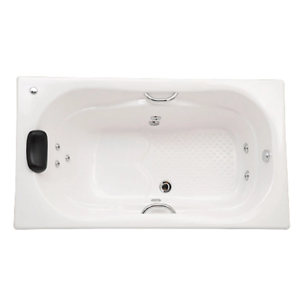 Banheira de Hidromassagem 170x90x55cm Mônaco Confort Stamplas