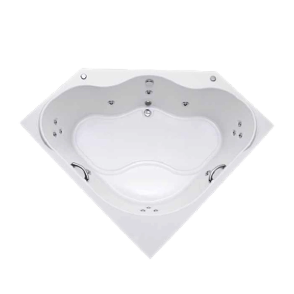 Banheira de Hidromassagem 154x154x45cm Vicenza Confort Stamplas