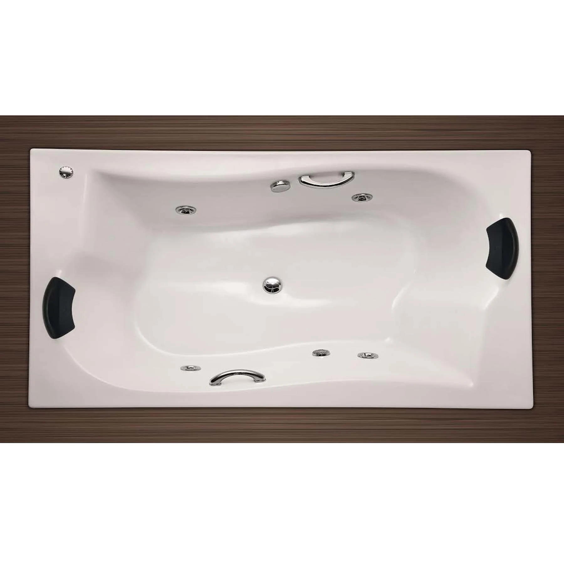 Banheira de Hidromassagem 180x110x42cm Duete Confort Stamplas