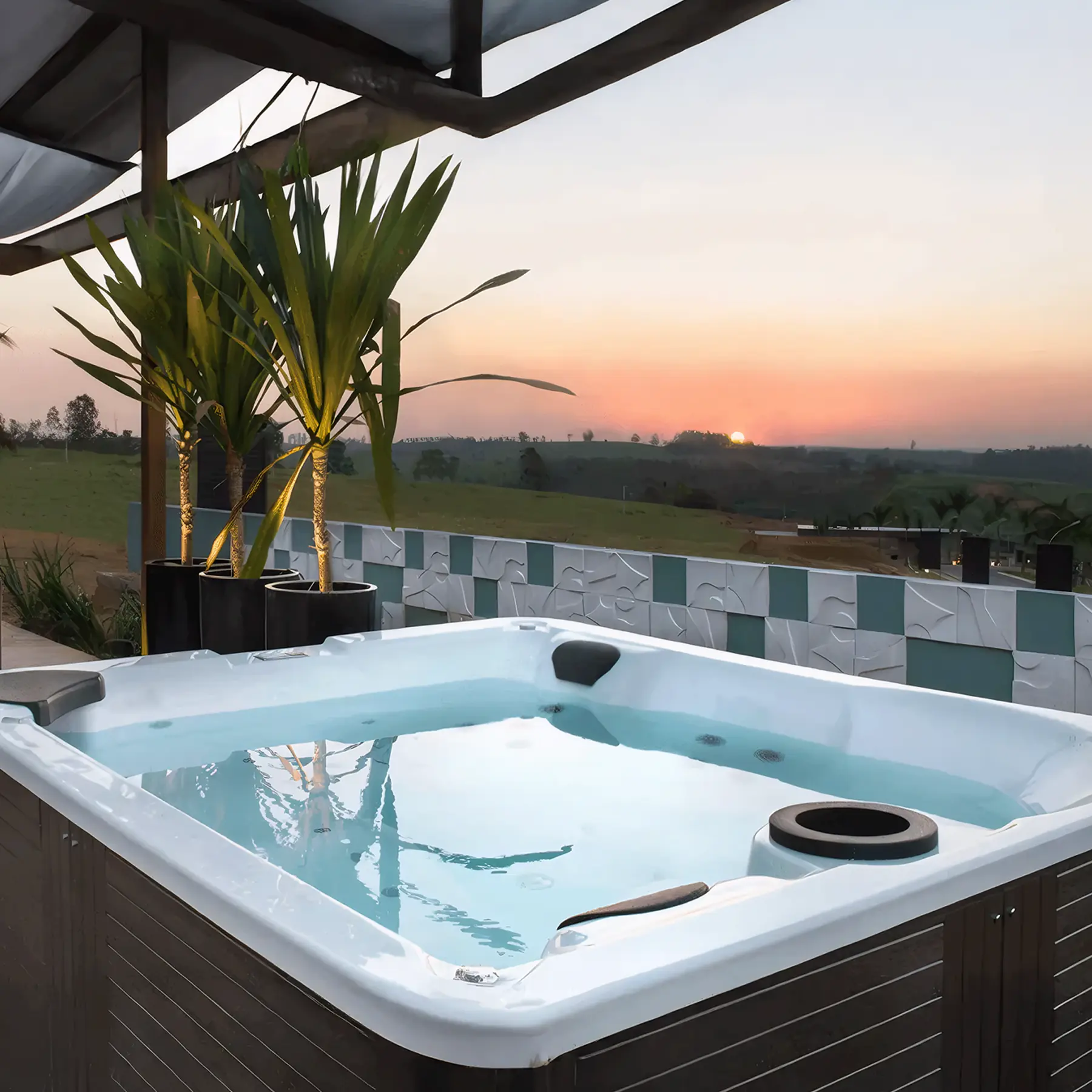 Deck PVC para SPA Barcelona Aquaplás