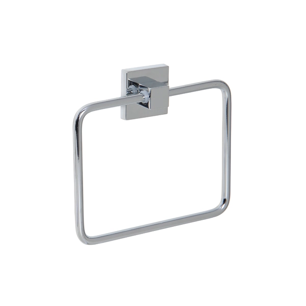 Porta Toalha Rosto Metal Argola Alpes Aquaplas