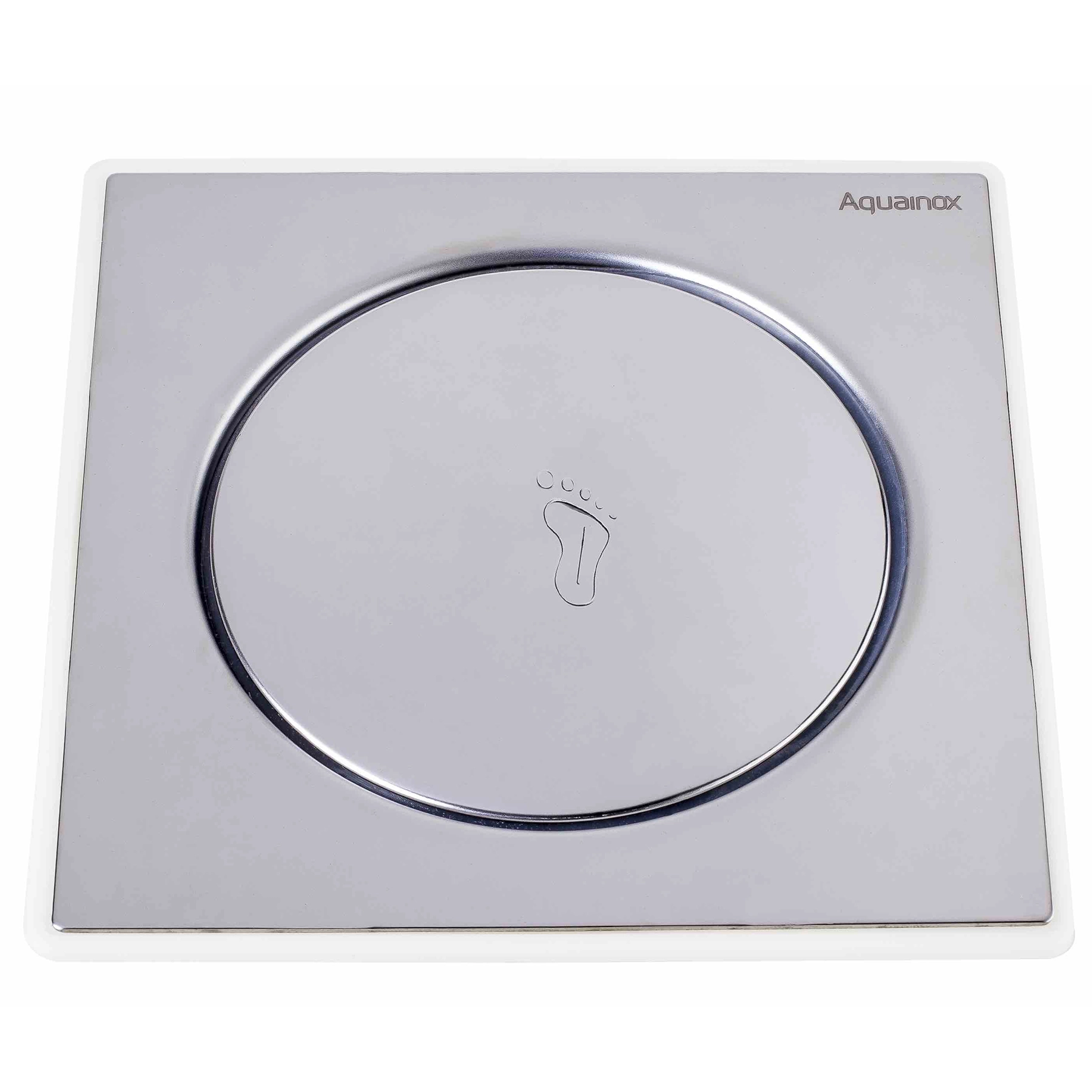 Ralo Click Quadrado 10x10cm Aço Inox Aquaplás