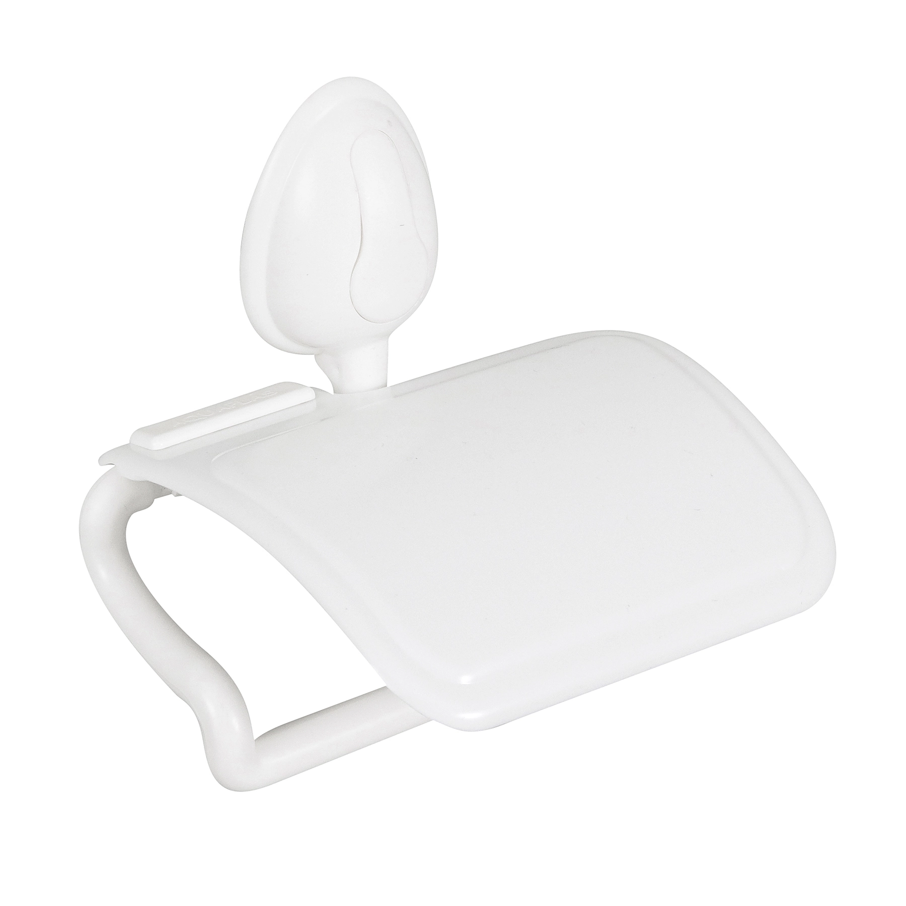 Porta Papel Higênico Simples Plástico Branco Bonno Aquaplás