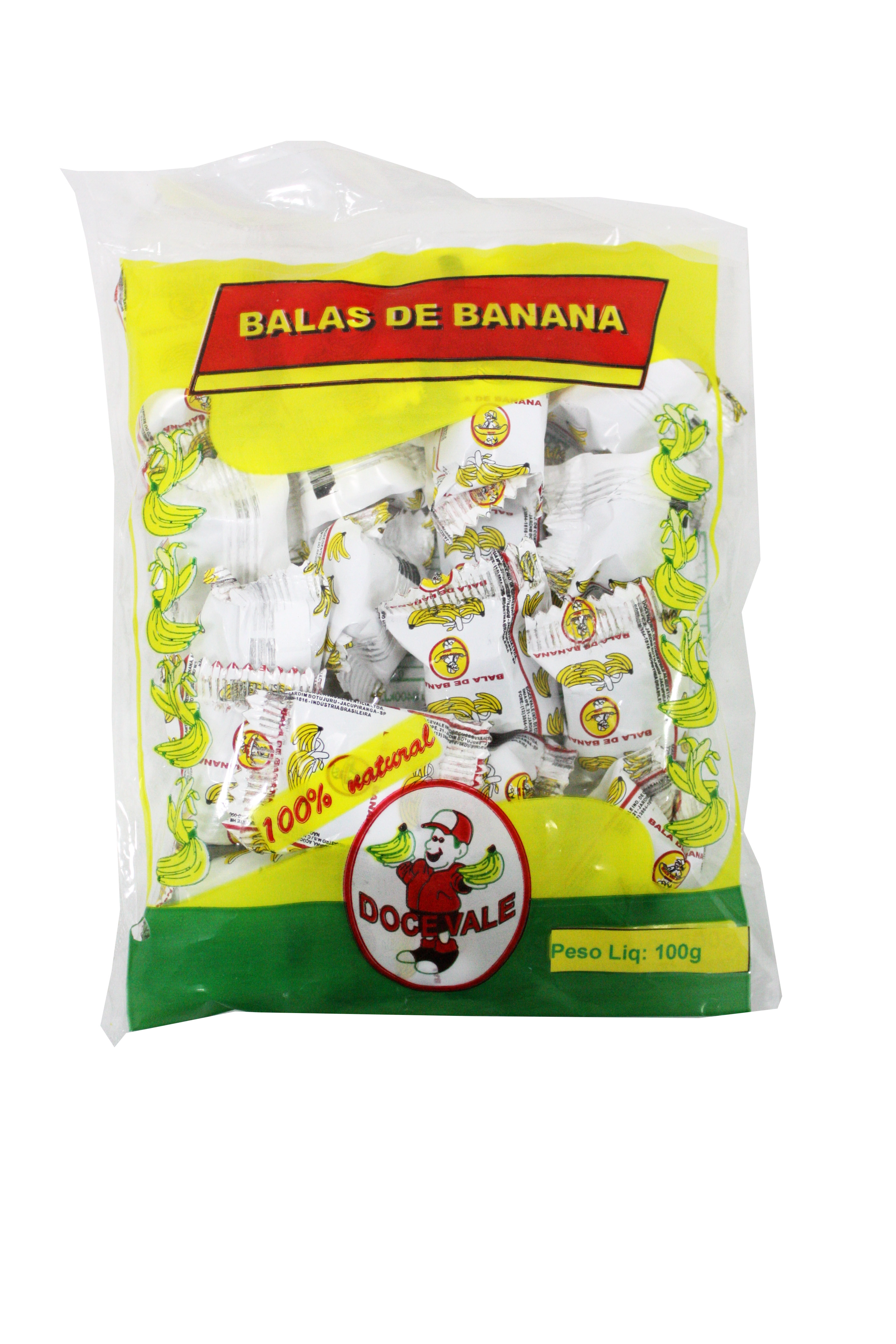 Bala Doce Vale 100g Banana