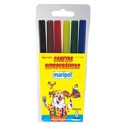Me Caneta Hidrog.maripel 6 Cores