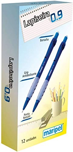 Lapiseira 0.7 Maripel Azul Rf 9520