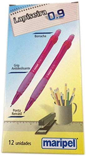 Lapiseira 0.9 Maripel Rosa Rf982