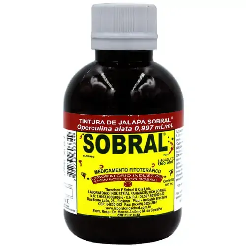 Tintura De Jalapa Solução Oral Laboratório Sobral Similar
