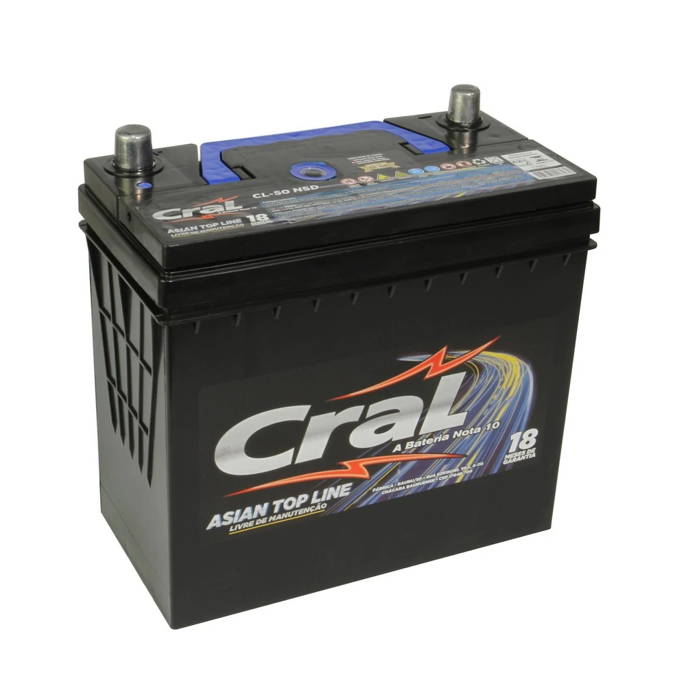 Bateria 50Ah Polo Lado Direito - CRAL CL50NSD