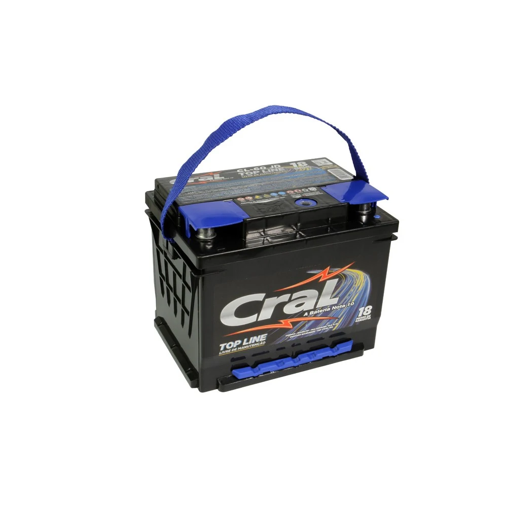 Bateria 60Ah Polo Lado Direito - CRAL CL60JD