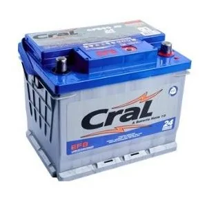 Bateria RENAULT KWID 60Ah Polo Lado Direito - CRAL CFB60JD