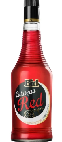 Licor Bid 720ml Curacau Red