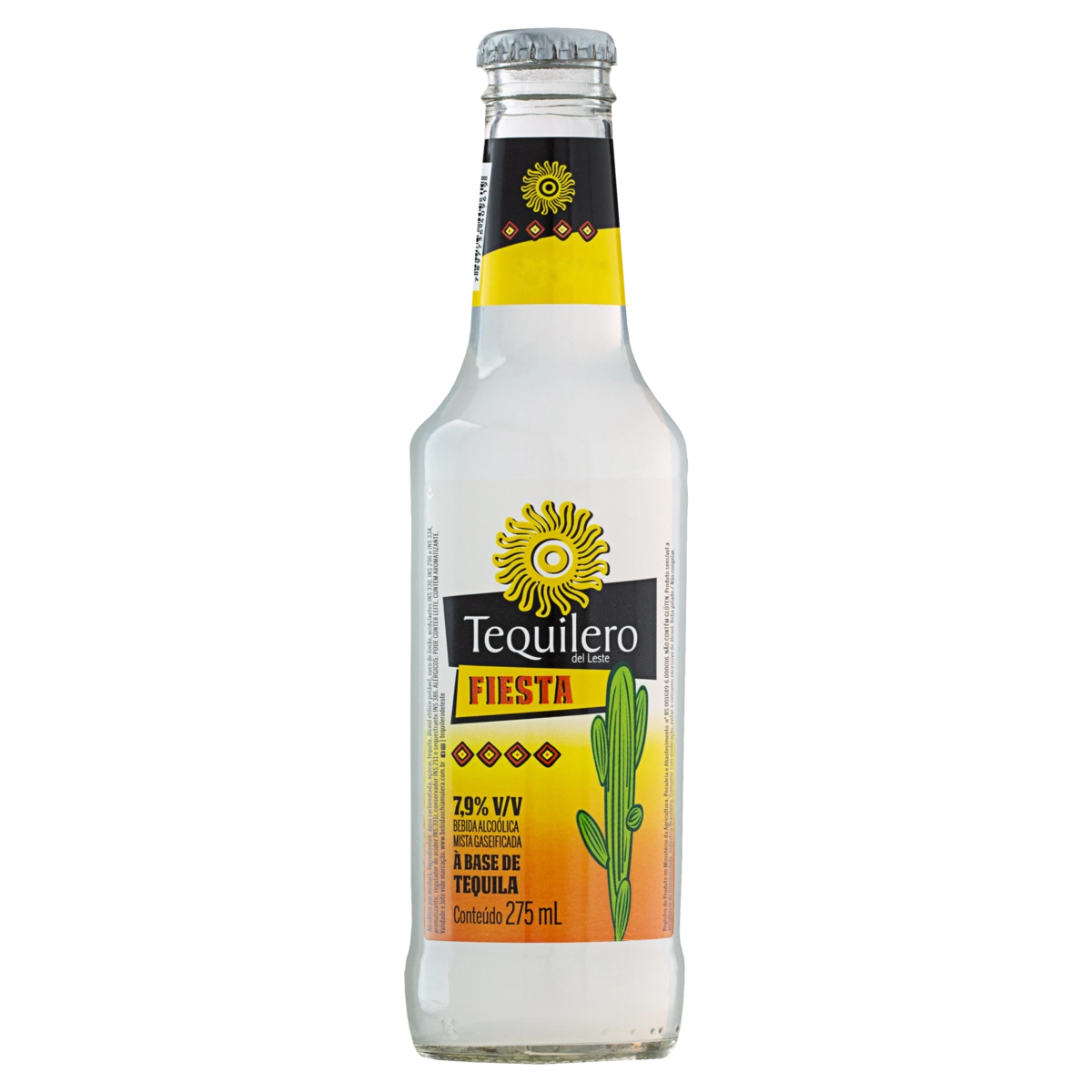 Bebida Mista Alcoólica Tequilero Del Leste Garrafa 275ml
