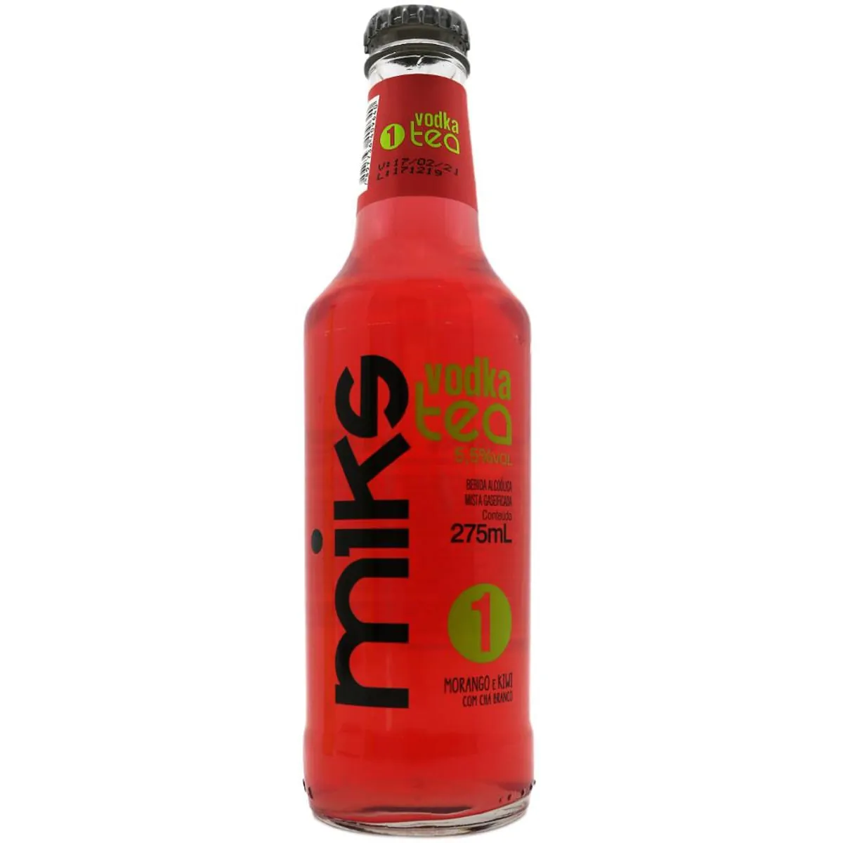 Vodka Ice Sabor Kiwi e Morango Miks 275 ml