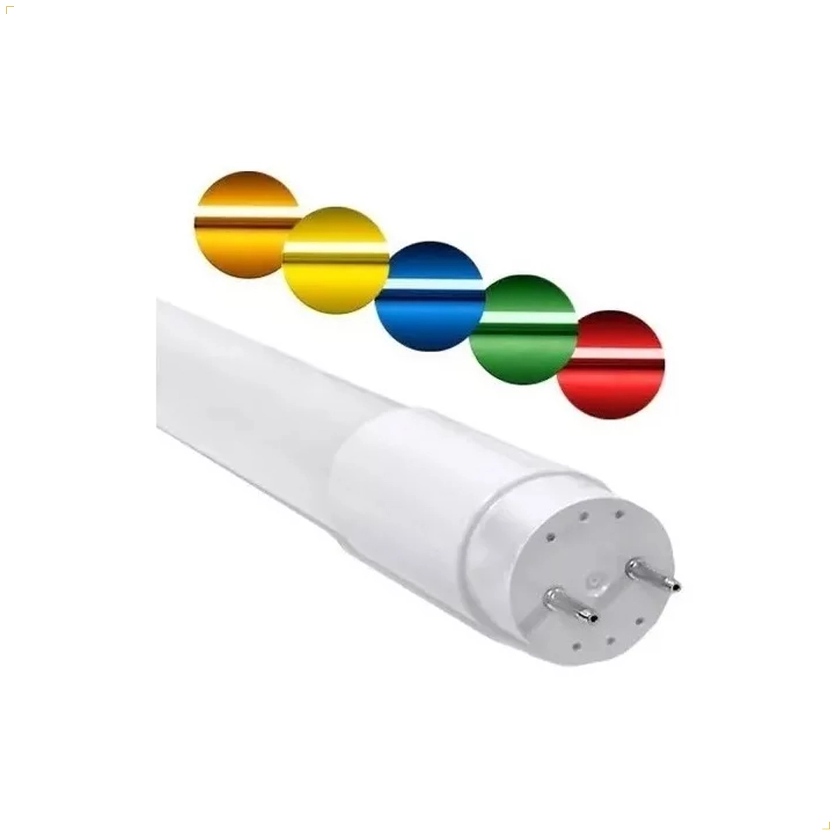 Lâmpada Tubo Led T8 9w 60 Cm Anti-insetos 1 Lado Rosa