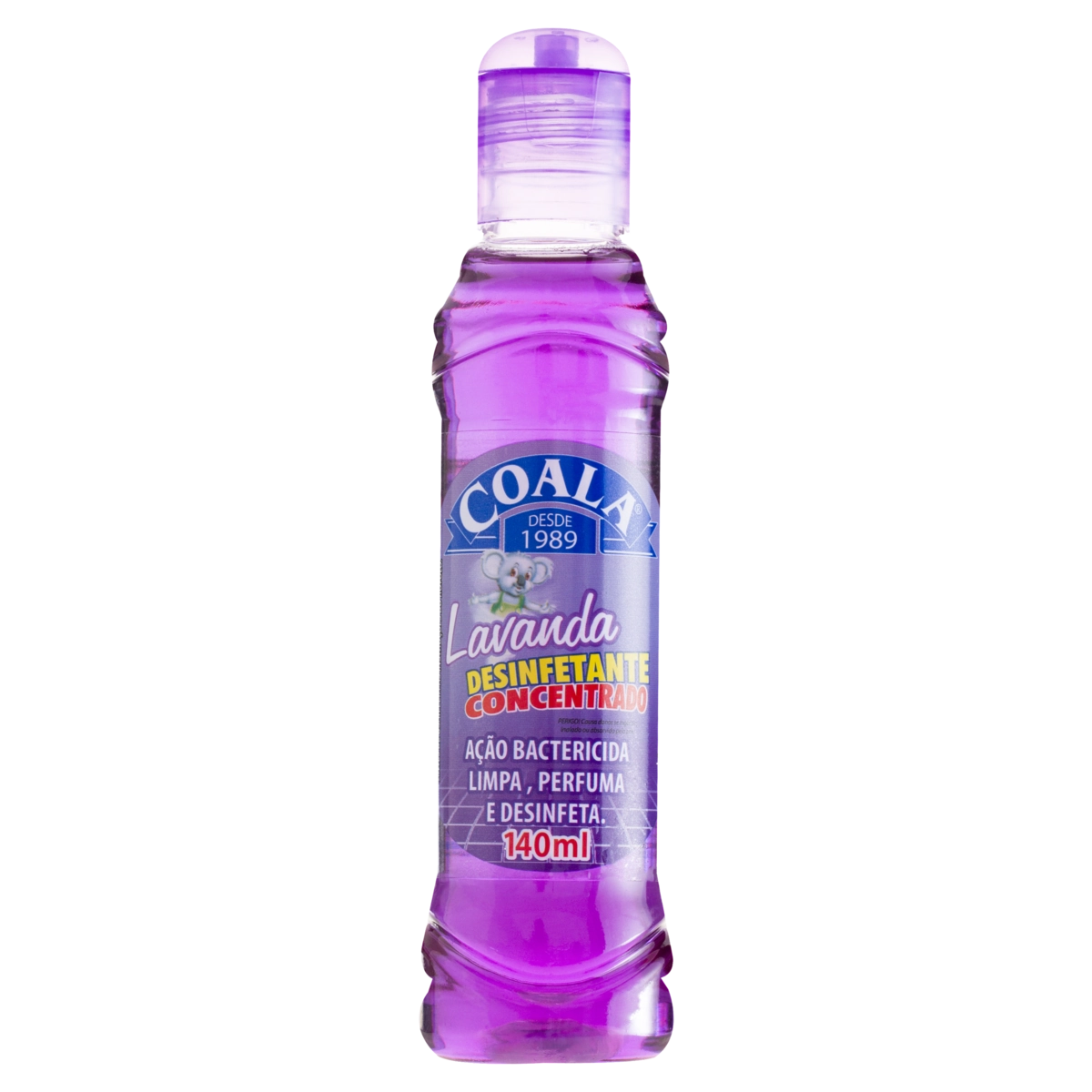 Desinfetante Multiuso Concentrado Lavanda Coala Frasco 140ml