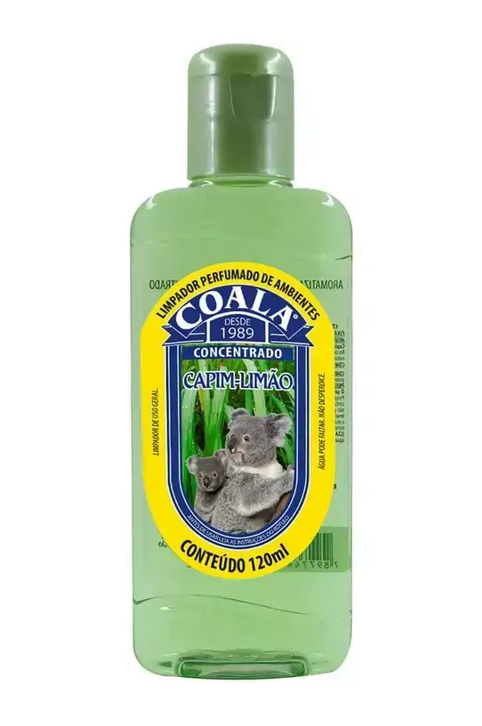 ESSÊNCIA LIMPADORA CONCENTRADA COALA CAPIM LIMAO120ml