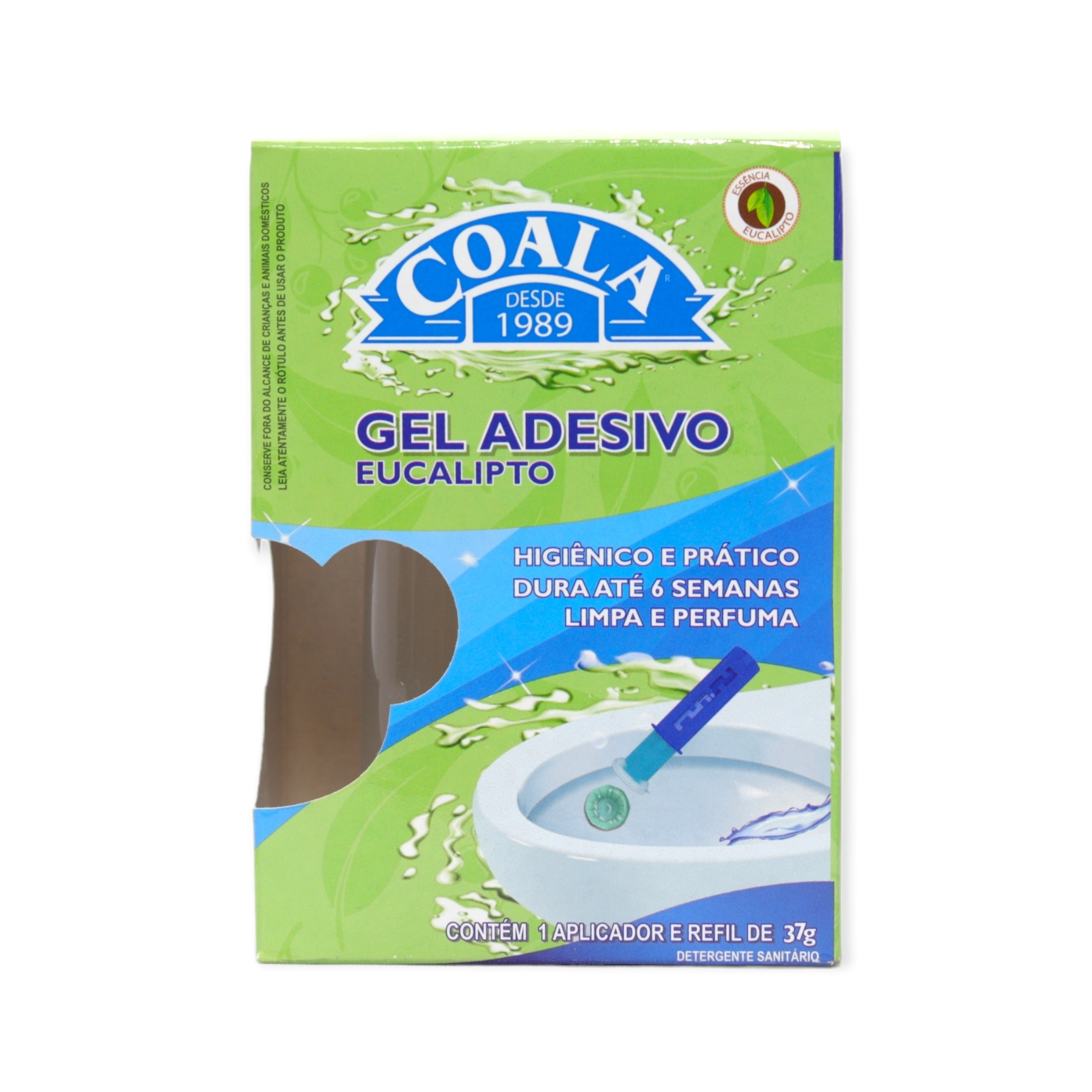 Aplicador Gel Adesivo Coala Eucalipto Refil 37g