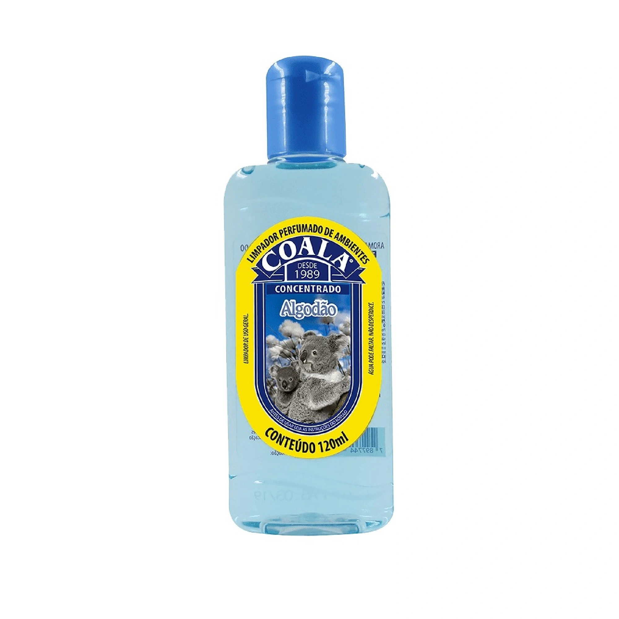 Limpador Perfumado Concentrado Algodão Coala Frasco 120ml