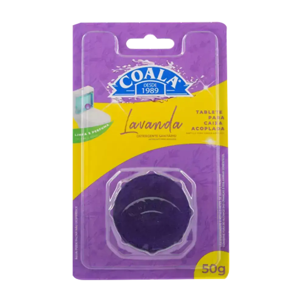 TABLETE CAIXA ACOPLADA LAVANDA 50G COALA